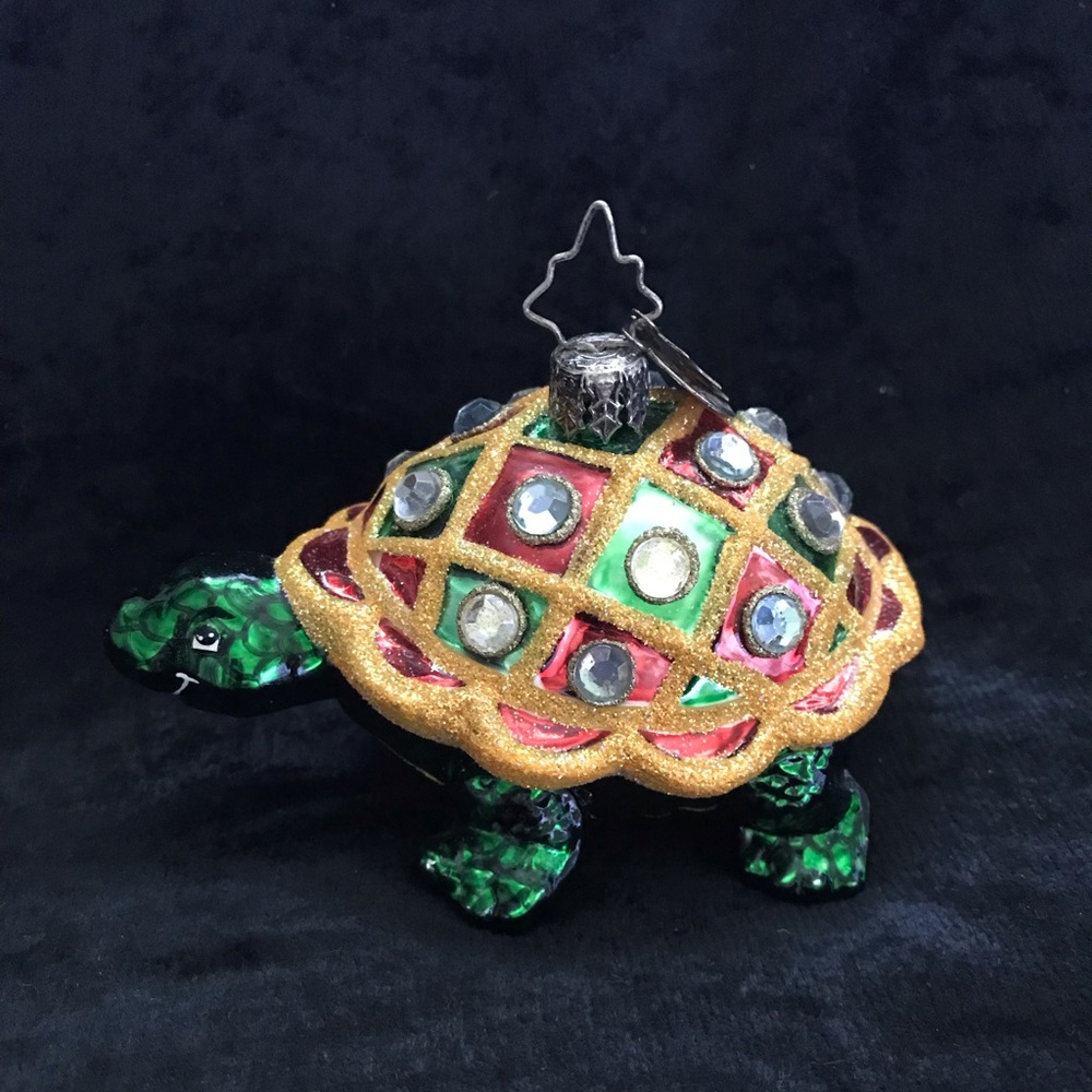 Christopher Radko Turtle Ornament